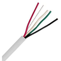 ADI PRO RT-8002501 22/4 Stranded General Purpose Cable, CL2, 500', White, Express Box