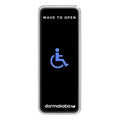 RCI 910NTC-HC-SS Narrow Touchless Actuator, Wheelchair Symbol, Stainless Steel