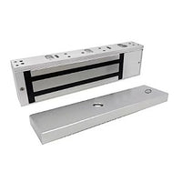 RCI RCIF8315DSSX28 F8315 Single MultiMag Electromagnetic Lock with Door Status Sensor, Satin Aluminum
