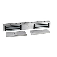 RCI RCIF8325SCSX28 Double MultiMag Electromagnetic Lock with Security Condition Sensor, Satin Aluminum