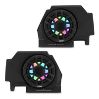 Polaris RZR-PRO 2020-2024 Rear Speaker Pods Loaded with NXL-iQ 6.5" Coaxial Speakers with Digital LED Lighting