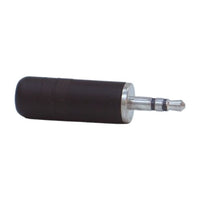 Switchcraft SWI-35HDBN 35HD Series Stereo Plug, 3.5mm, Tin Finger, Black