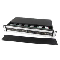 Switchcraft TTEZN20P3PINR EZ Norm Programmable Patchbay, 2U, 3-Pin I/O, Programmable Grounds