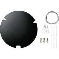 Shure A900B-R-GM Suspended Mount Support For Ceiling Array Microphone, Round