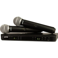 Shure BLX288/PG58-H9 Wireless Dual Vocal System with PG58 Handheld Transmitters