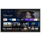 SunBrite SB-V3-55-4KHDR-BL Veranda Series 55" Full-Shade 4K HDR UHD Outdoor Smart Android TV, Black