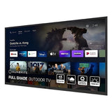 SunBrite SB-V3-65-4KHDR-BL Veranda Series 65" Full-Shade 4K HDR UHD Outdoor Smart Android TV, Black