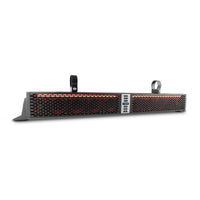 DS18 HYDRO SBAR35BT 35" Marine Water Resistant  Amplified With Bluetooth Sound Bar Speaker System RGB LED Lights 10 Speakers 800 Watts