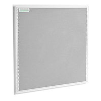 Shure MXA902W-S-60CM MXA Ceiling Mic Array with Speaker, 24" Square, White