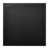 Shure MXA925B-S-60CM Ceiling Array Microphone Square 23" for AV Conferencing