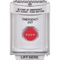 STI SS2338EX-EN Stopper Station Indoor/Outdoor Flush Pneumatic, White