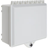STI STI-7520-OWHTR Heated Type 4X Protective Cabinet with Key Lock, Polycarbonate, White