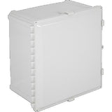 STI EP181611-O EnviroArmour Waterproof Polycarbonate NEMA Enclosure, 18"H 16"W 11"D, Opaque