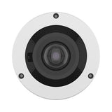 Hanwha HCF-8011RV HD+ Series 5MP IR Wisenet HD+ Outdoor Fisheye Camera, 1.16mm Fixed Lens