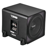 Dual 8" Loaded High End Aluminum Subwoofer Enclosure 300 Watts Rms