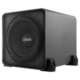 Dual 8" Loaded Amplified High End Aluminum Subwoofer Enclosure 300 Watts Rms