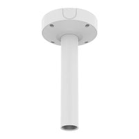 Hanwha SBP-300CMW1 Ceiling Mount with Conduit Hole