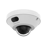 Hanwha XNV-A8016R 5MP Outdoor Compact IP Dome Camera, 3mm Fixed Lens, IR 25m, IP66, IK10