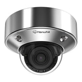Hanwha XNV-A9084RS 8MP AI IR Vandal Dome IP Camera, 4.4-9.3mm Lens, 50m IR Length, Stainless Steel