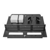 Cleerline SSF-2RU-E6 2RU Enclosure, Empty, Holds up to 6 plates, comes w/ Flush Mount Rack Ears