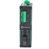 Cleerline SSF-SERIAL-RUGGED Industrial RS232/RS485/RS422 Serial to Fiber Converter