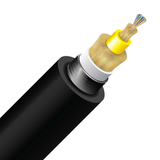 Cleerline 6ACS50125OM3PE SSF 6 Strand OM3, Armored Direct Burial Micro Distribution Loose Tube, PE/OSP/Burial - 1000ft Spool