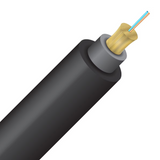 Cleerline 2TMD50125OM3PU-B SSF 2 Strand OM3, Tactical Indoor/Outdoor Micro Distribution Loose Tube, PU, Cut to Order - Per Foot (20 ft Minimum)