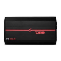 SXE Class D 4-Channel Full-Range Car Amplifier 4 x 275 RMS @4 Ohm 4000 Watts - front view | Silarius