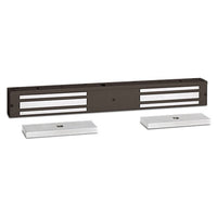 SDC 1512X 1512 Double Electromagnetic Lock 12V DC or 24V DC, Dark Bronze