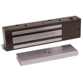 SDC 1581XD 650 lb Single EMLock with Door Position Sensor, 12/24V DC, Dark Bronze Powder Coat