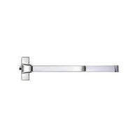 SDC S6103PU48E Spectra S6000 Series Electrified Architectural Rim and Vertical Rod Exit Device, 48" Door Opening, Dull Stainless