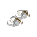 SDC Z7250 Electra Pro 7200 Series Chassis Only/No Levers, Failsafe Solenoid Controlled Electrified Cylindrical Lockset, Clutch, SPDT REX Output, ANSI Grade 1, Exterior Locked Only, Dual 12/24VDC