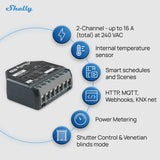 Shelly 2PM Gen4 2-pack