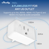Shelly Plug US Gen4 White 2-pack