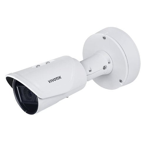 VIVOTEK IB9391-EHTV-V2 S Series 4K AI IP Bullet Camera, WDR Pro, 50m IR, H.265, IP68, White