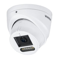 VIVOTEK IT9383-HVW 5MP Outdoor Turret Dome AI Camera, 2.8mm Fixed Lens