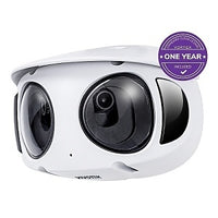 VIVOTEK MS930-EHV-1Y VORTEX Premium Direct-to-Cloud Outdoor 8MP AI IR Dual-Sensor Panoramic Camera, 30-Day On-Board Storage and 1-Year XPro License, No NVR Needed, NDAA TAA