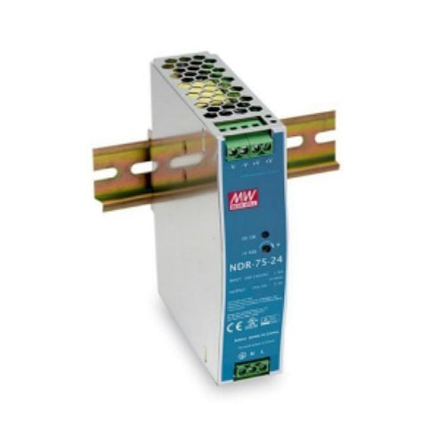 VIVOTEK NDR-75-48 NDR-75 Series Single Output Industrial DIN RAIL, 75W, 48V DC, 1.6A