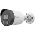 Turing Video TP-MBAD4M28 SMART Series 4MP Dual-Light Deterrence Bullet IP Camera, 2.8mm Fixed Lens, White