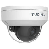 Turing Video TP-MFD5A28 SMART Series TwilightVision 5MP IR Dome IP Camera, 2.8mm Lens, White