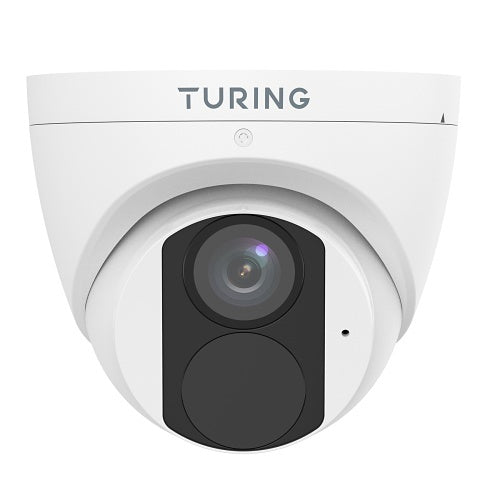 Turing Video TLT4M28 4MP IP Turret Camera with 2.8 mm Lens, White