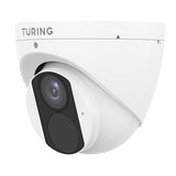 Turing Video TLT4M28 4MP IP Turret Camera with 2.8 mm Lens, White