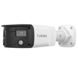 Turing Video TP-X2B8MPR-1Y SMART Series 8MP Panoramic Dual Sensor Camera with Stitched Into a Single Image and 1-Year TV-CORE License