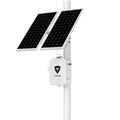 Turing Video LS-KG2-B2A-3Y-5G SolarShield Outdoor Axis Base Solar-Powered System, Includes (1) NEMA3R Enclosure, (3) 26Ah Lithium Batteries, (2) Solar Panels, (2) TV-ACAI3Y, 5G Connection