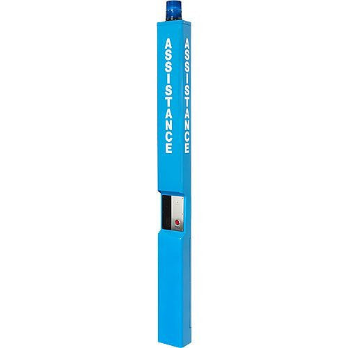 Talkaphone ETP-MTE EECO TOWER Emergency Phone Tower with Blue Light Strobe