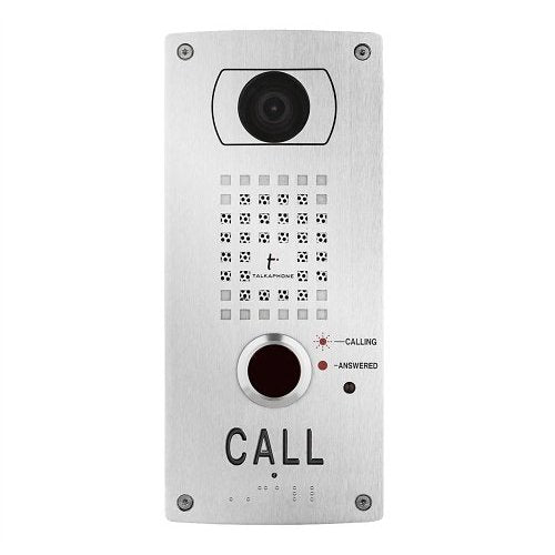 Talkaphone VOIP-220C3 VOIP-220 SERIES IP Video Call Station 2.43MP, 1/2.8" SONY Exmor CMOS, Flush Mount Configuration
