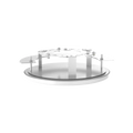 Uniview TR-FM152-A-IN In-Ceiling Flush Mount for Indoor Fixed Domes
