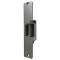 Trine 2002-16-24AC/DC-US28 Adjustable Electric Strike with 7-15/16" x 1-7/16" Faceplate, Aluminum Powder Coated