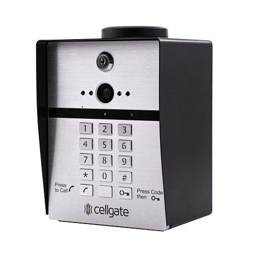 Cellgate AA1TP-ATT W410 ATT Smart Telephone Entry System for Single Family Homes or Commercial Applications, Pedestal-Mount, TrueCloud Connect Cloud Based Integration