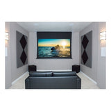 Dragonfly DFRM-TAB-100-HC 100" Recessed Motorized Tab Tension High Contrast Projection Screen (16:9)